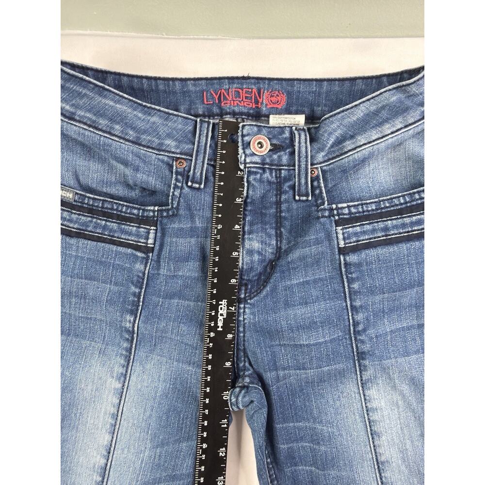 Cinch Women's Lynden Western Cowgirl Mid Rise Slim Fit Flare Leg Jeans SZ 29 - Picture 5 of 9